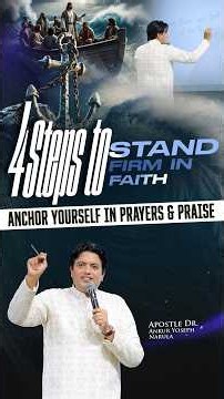 Anchor Yourself In Prayers & Praise #apostleankuryosephnarula #deeprevelation #powerfulteaching