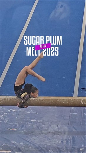 Chloe’s Beam Routine | Top Score at Sugar Plum Classic 2025