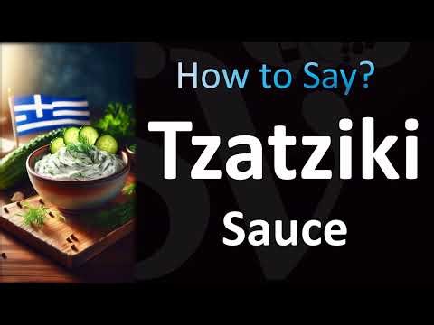 How to Pronounce ''Tzatziki'' Correctly! (Greek Sauce)