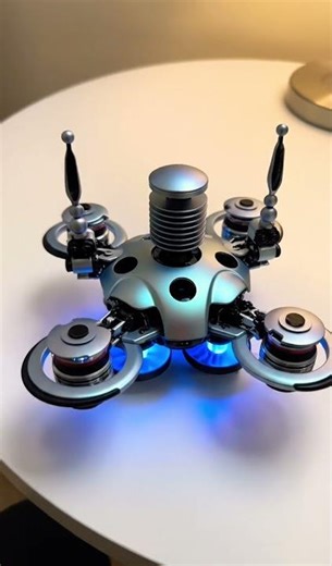 🛸 Alien UFO Drone Toy Transforms in Seconds ⚙️ Hyper Realistic POV #shorts #transformation #toy