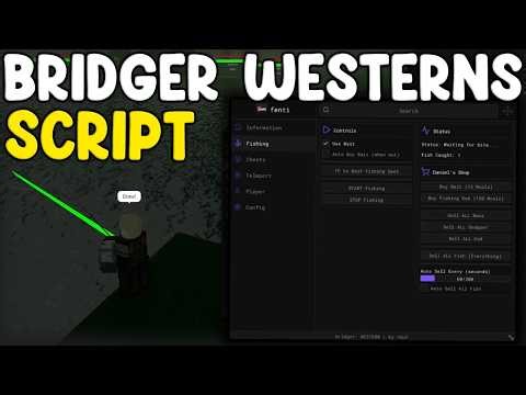 [🔥BEST] Bridger: Western Script Auto Farm, Instant Kill And Auto Fish - Roblox 2026