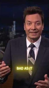 Jimmy Fallon BREAKS CHARACTER Mocking Trump 😭 🎤