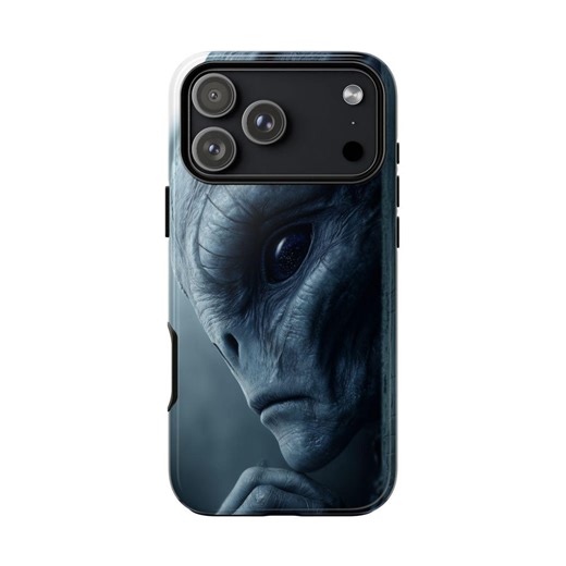 Alien Gray Indigo Star Gaze Phone Cover Case: Iphone, Galaxy, Pixel - Etsy Canada