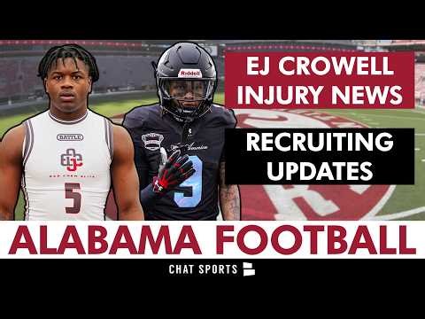 Alabama Football Rumors: Bama Predicted To Land Top Commit, Update On 5-Star, EJ Crowell Injury News
