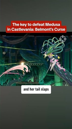 The key trick you need to defeat Medusa in Belmont's Curse
