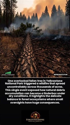 How a Single Tree Sparked a Massive Forest Fire in Yellowstone