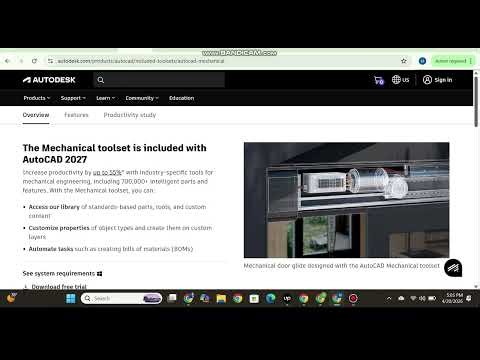 Download and install Autodesk AutoCAD 2027 for Windows