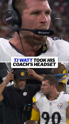 “I’m the d-coordinator now” -TJ Watt, probably #nfl #football