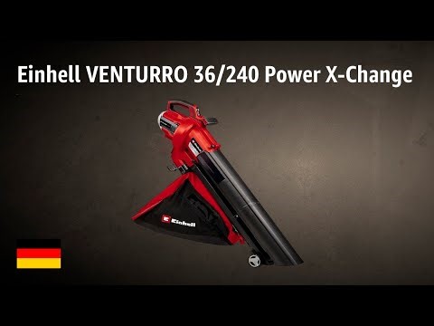 Akku-Laubsauger Einhell VENTURRO 36/240 Power X-Change | TEST | Deutsch