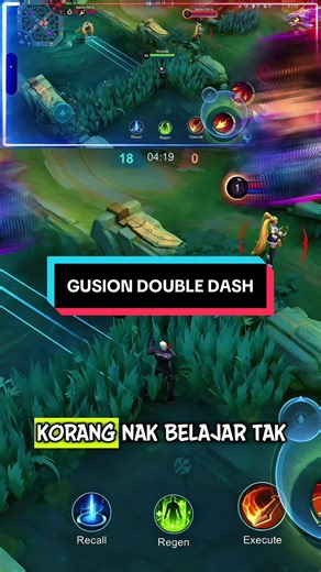 Gusion Double Dash 2026 🔥 #MLBB #mobilelegends #MLBBGusion #nilunaa