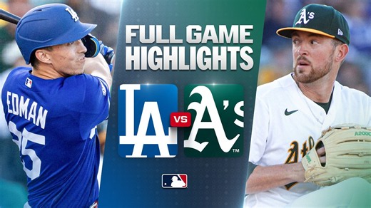 DODGERS vs. ATHLETICS: Official Full Game Highlights (June 30) | 2026 MLB Season