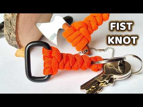 Fist Grip Knot by CbyS – Key Fob Tutorial