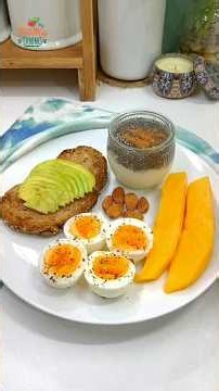 Healthy & high protein whole day meal plan ideas #shorts