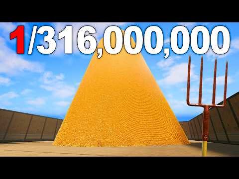 I pushed the needle in a haystack game to it's limits