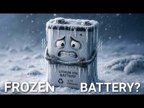 Why lithium ion batteries suffer when very cold