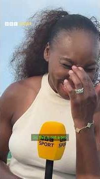 "IS THAT YOU?" 😂 GUESS THE SERVE