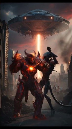 Alien Attack on Earth 😱 | Dogesh the Super Dog Saves Everyone 🐶🔥