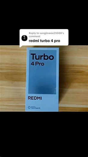 Xiaomi Redmi Turbo 4 Pro 5G: Unboxing and ASMR Experience