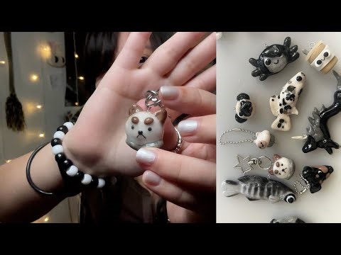 ★ polymer clay charms I made ★