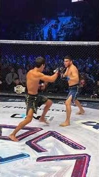 Бой года?! Сломал челюсть! #mma #octagon #бой