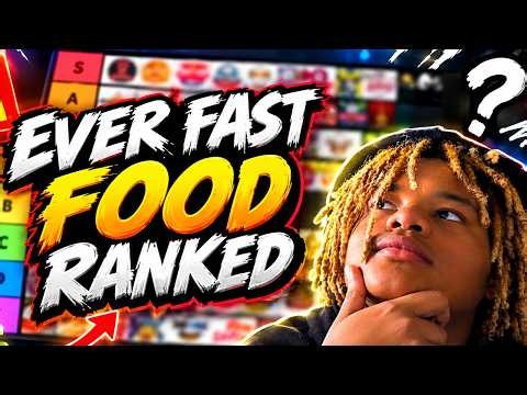 Ranking the most popular fast food places