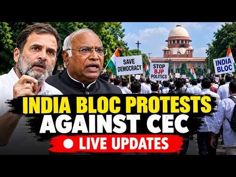 LIVE : INDIA Bloc Set To March To Supreme Court Against CEC
