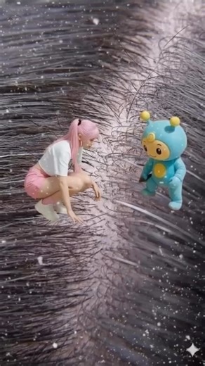 Happy: The Alien Wandering Earth on Instagram: "Hello everyone.🚀⭐️ Are you all still breathing oxygen today?👽 Happy went to a Christmas party today!🎄 #ai #aivideo #ai動画100本チャレンジ #happyworld"