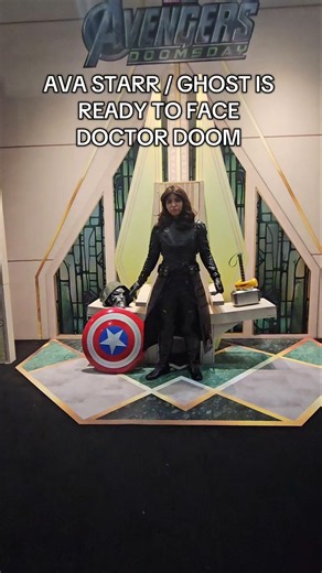Ava Starr / Ghost ready to face Doctor Doom in Avengers: Doomsday