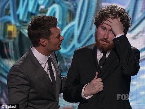 It was all too much: American Idol contestant Casey Abrams 'collapses in hallway' after being saved by the judges