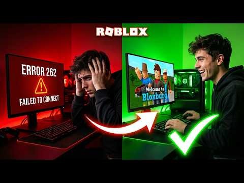 How to Fix Roblox Error Code 262 | Connection, File & Compatibility Fix (Step-by-Step)