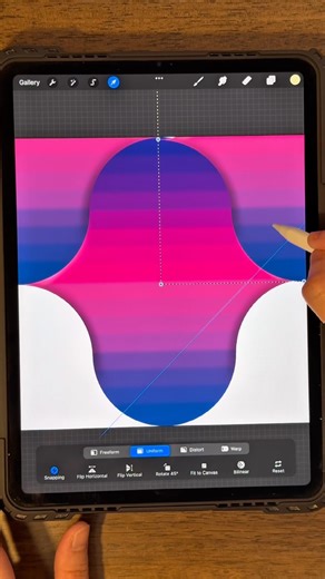 Creating a seamless pattern in procreate #art #processvideo #procreate #fyp #viral #seamlesspattern