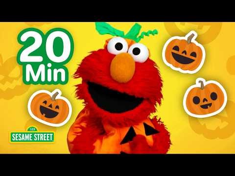 Pumpkin Songs with Elmo & Friends! 🎃 🎃 | 20 Mins | Sesame Street