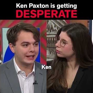Ken Paxton Is BEGGING For Your Vote