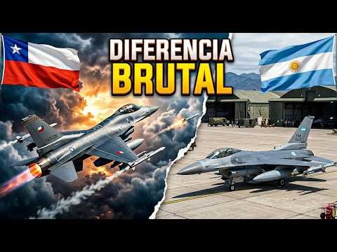 CHILE vs ARGENTINA: The BRUTAL Gap between their Air Forces