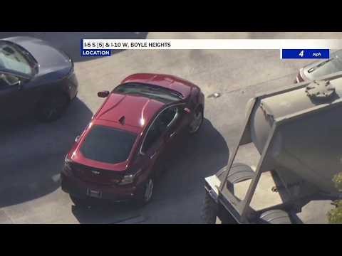 LIVE: Police chase underway in Southern California