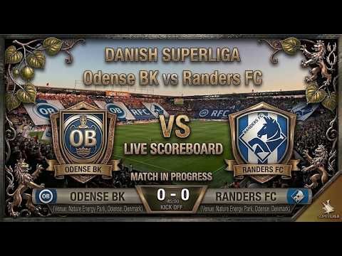 Odense BK vs Randers FC | Watchalong & Live Score | Danish Superliga