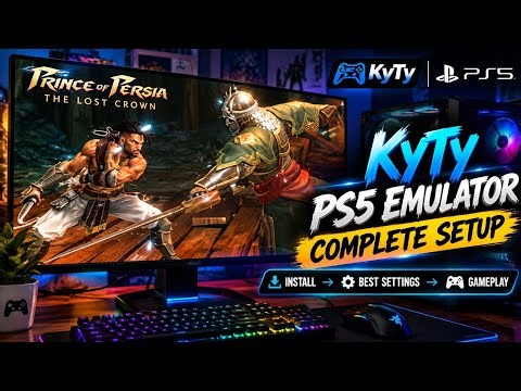 Kyty PS5 Emulator FULL SETUP! How to Install, Add Games & Best Settings on PC | PART 2