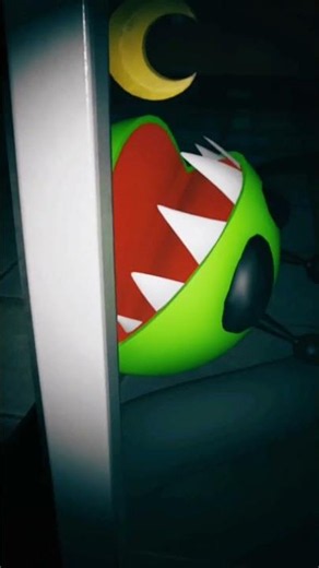 Pac-Man in the Monster-Infested Factory!! A Horror Adventure 🥶 #backrooms #shorts