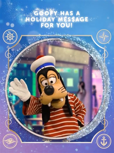 Goofy Gets Ready for the Holiday Season