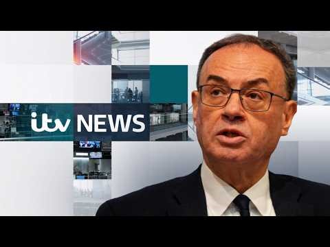 Watch ITV Evening News LIVE as Bank of England holds interest rates as Iran war pushes up prices