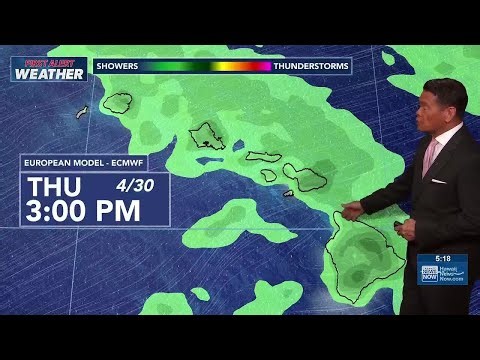 Wet trade wind conditions to dominate Hawaii weather this week