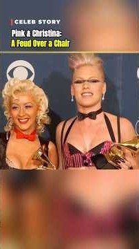 Pink and Christina Aguilera’s Lady Marmalade Feud Started Over a Chair #christinaaguilera #pink