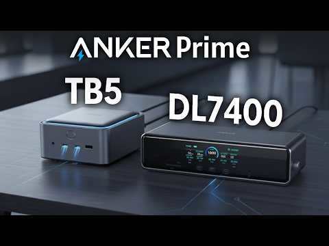 MacBook Pro M5 Family + These Docks = PEAK Productivity! Anker Prime Review