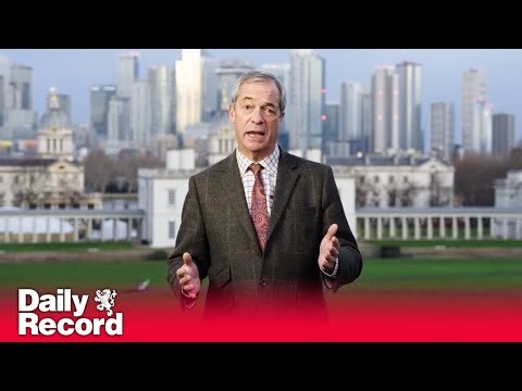 Reform UK leader Nigel Farage delivers 2026 New Years message