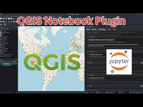 Run Jupyter Notebooks Directly Inside QGIS! | QGIS Notebook Plugin Tutorial