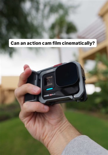 Insta360 Ace Pro 2 Camera Flexibility in Filming