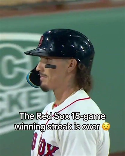 It’s the Red Sox first loss since July 1st 🤯 #boston #mlb #baseball #espnsocial
