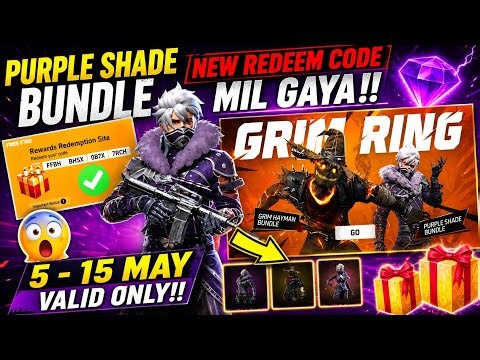 FREE FIRE REDEEM CODE TODAY 6 MAY REDEEM CODE FREE FIRE | FF REDEEM CODE TODAY 6 MAY 