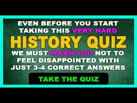 History Trivia Quiz