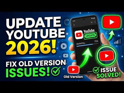 Update YouTube App on Android 2026 | Fix Old Version Issues